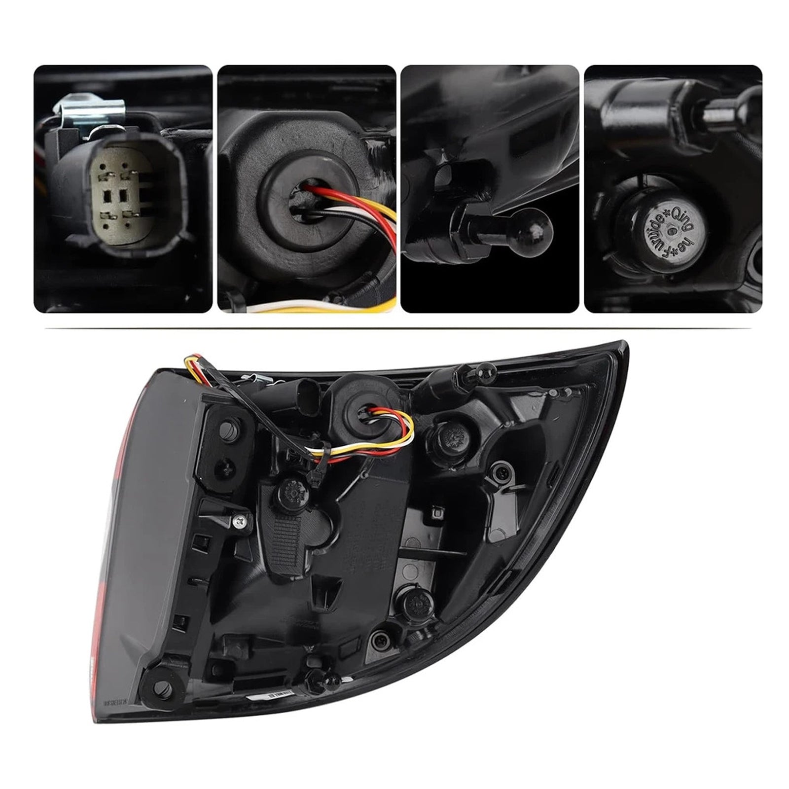 Pair Left+Right Tail Light With bulbs 68424931AC For Chrysler Pacifica 2021-2025
