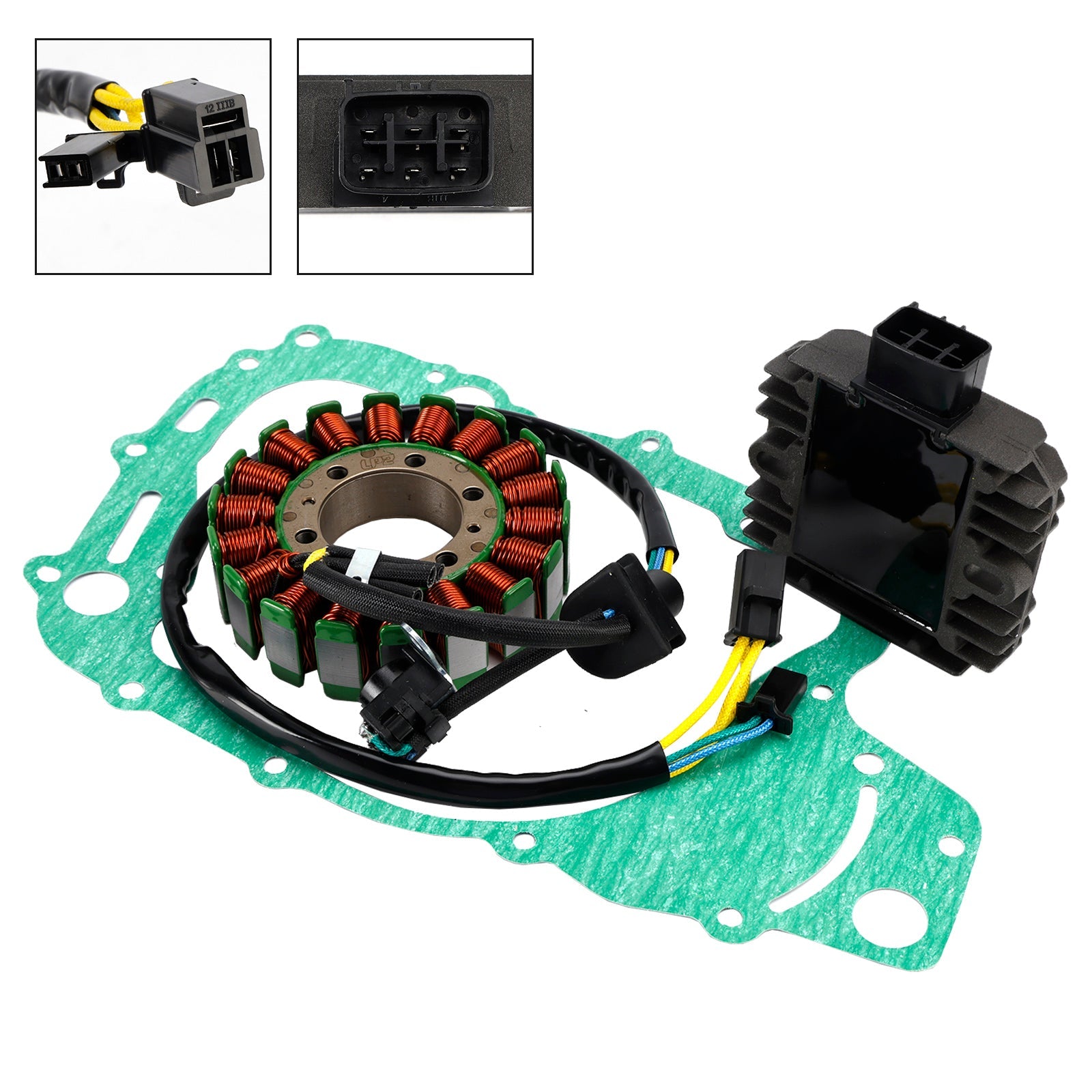 2003-2006 Suzuki AN 400 Burgman Stator Coil Regulator Gasket Kit 32101-14G00 32800-14G00