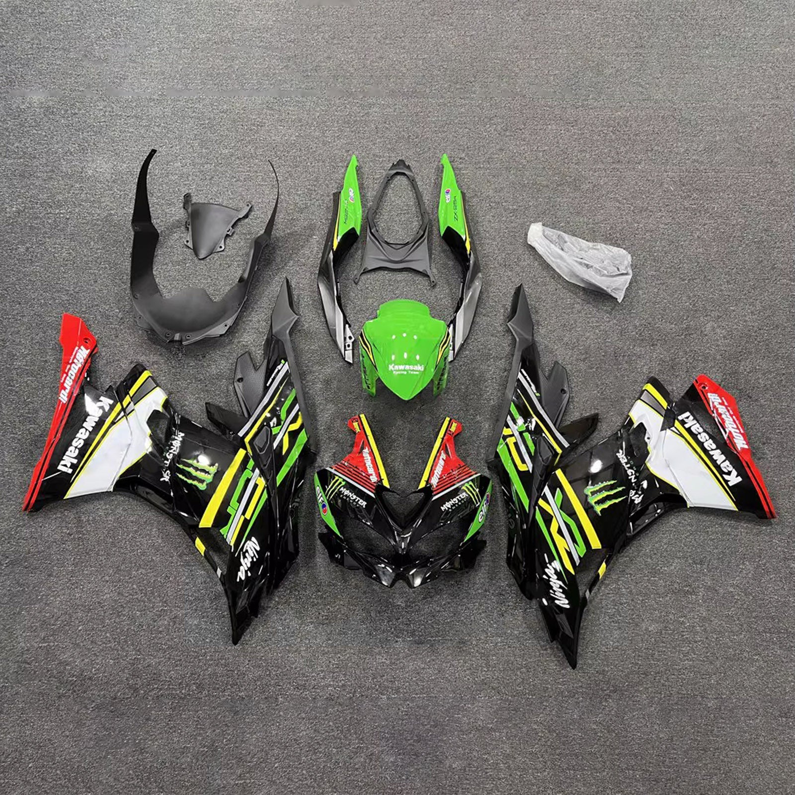 Injection Fairing Kit fit For Kawasaki Ninja ZX-25R ZX-4R ZX-4RR 2019-2025