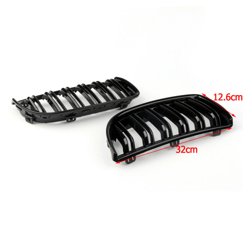2004-2007 BMW E90 Sedan Wagon 320i Front Bumper Kidney Double Slat Grille
