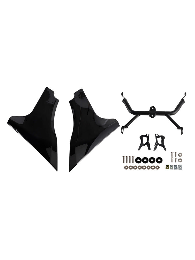 2023-later FLTRXSE and 2024 FLTRX and FLTRXSTSE models Side Panel Brackets Support Spoiler
