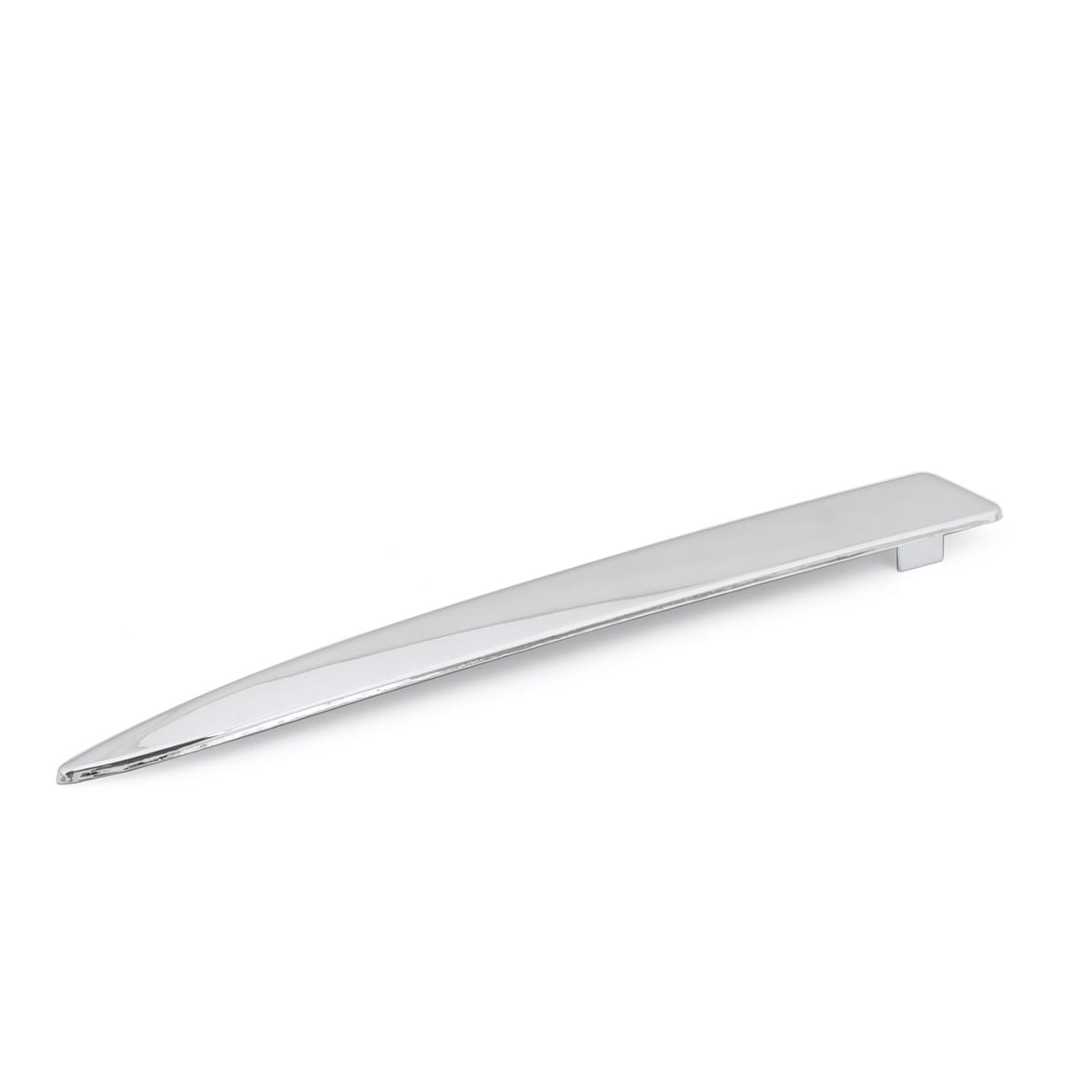 Chrome Left Front Bumper Upper Grill Moulding Trim For Fiat 500 2007-2015