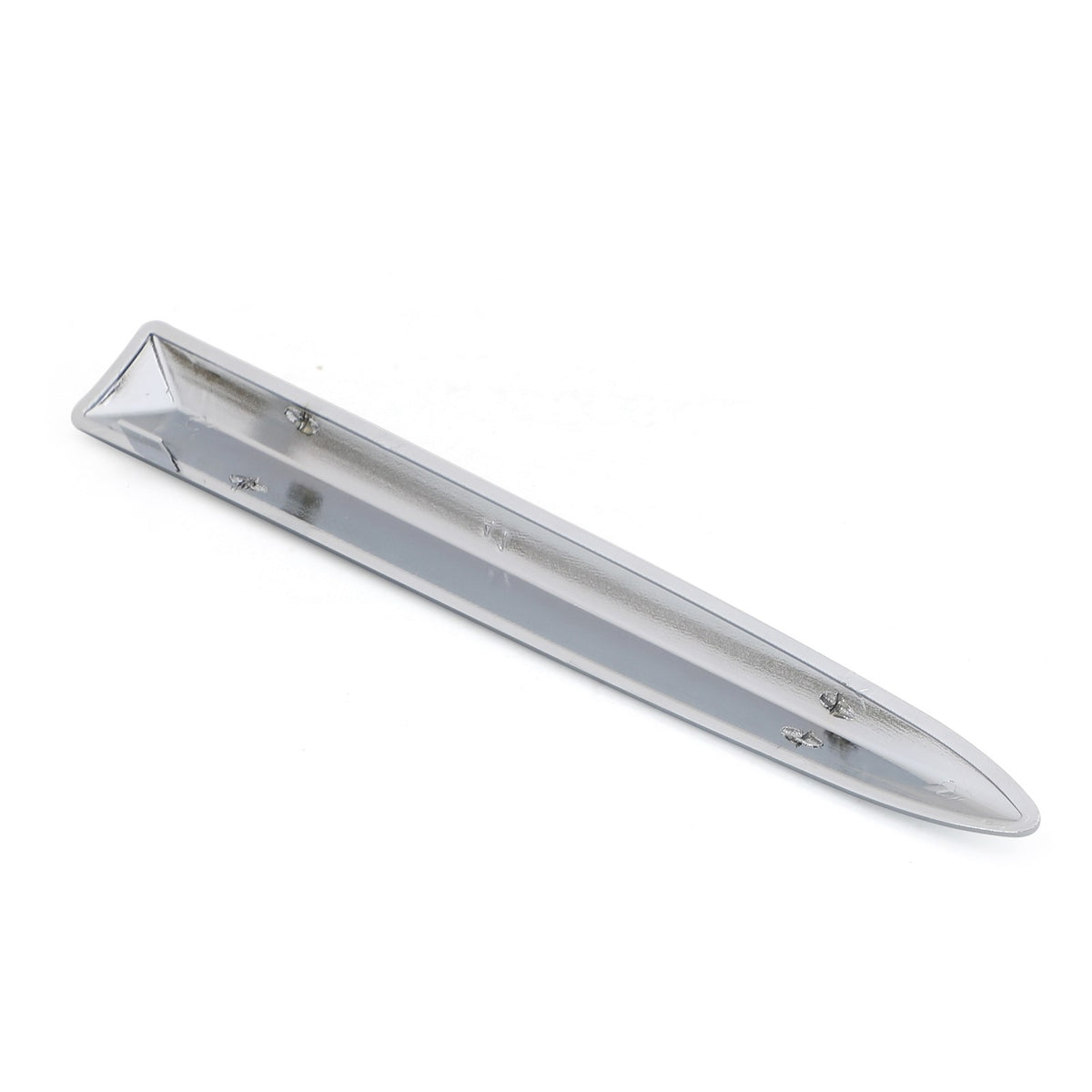 Chrome Left Front Bumper Upper Grill Moulding Trim For Fiat 500 2007-2015