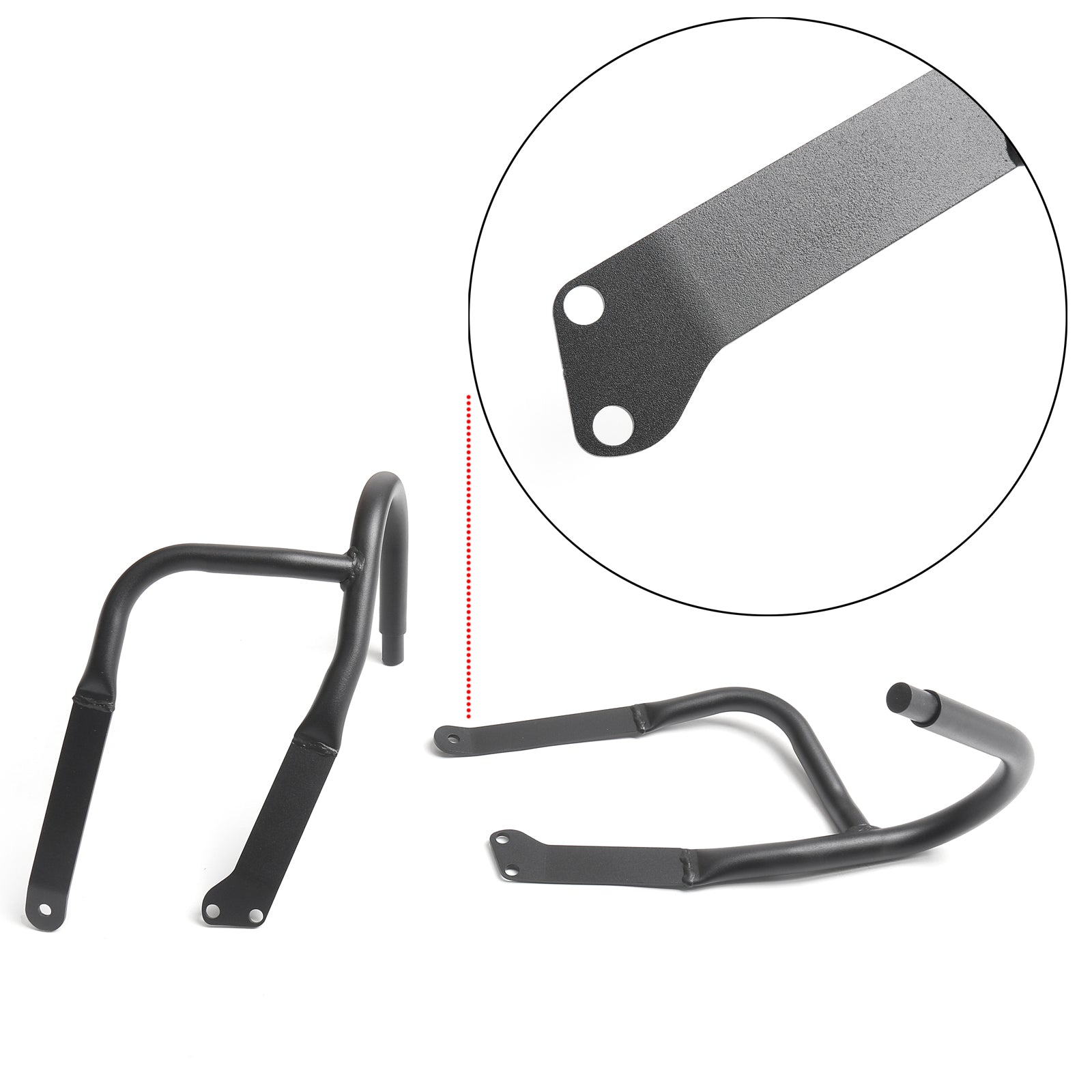 2005-2013 BMW R1200RT Crash bars Protection Black Generic