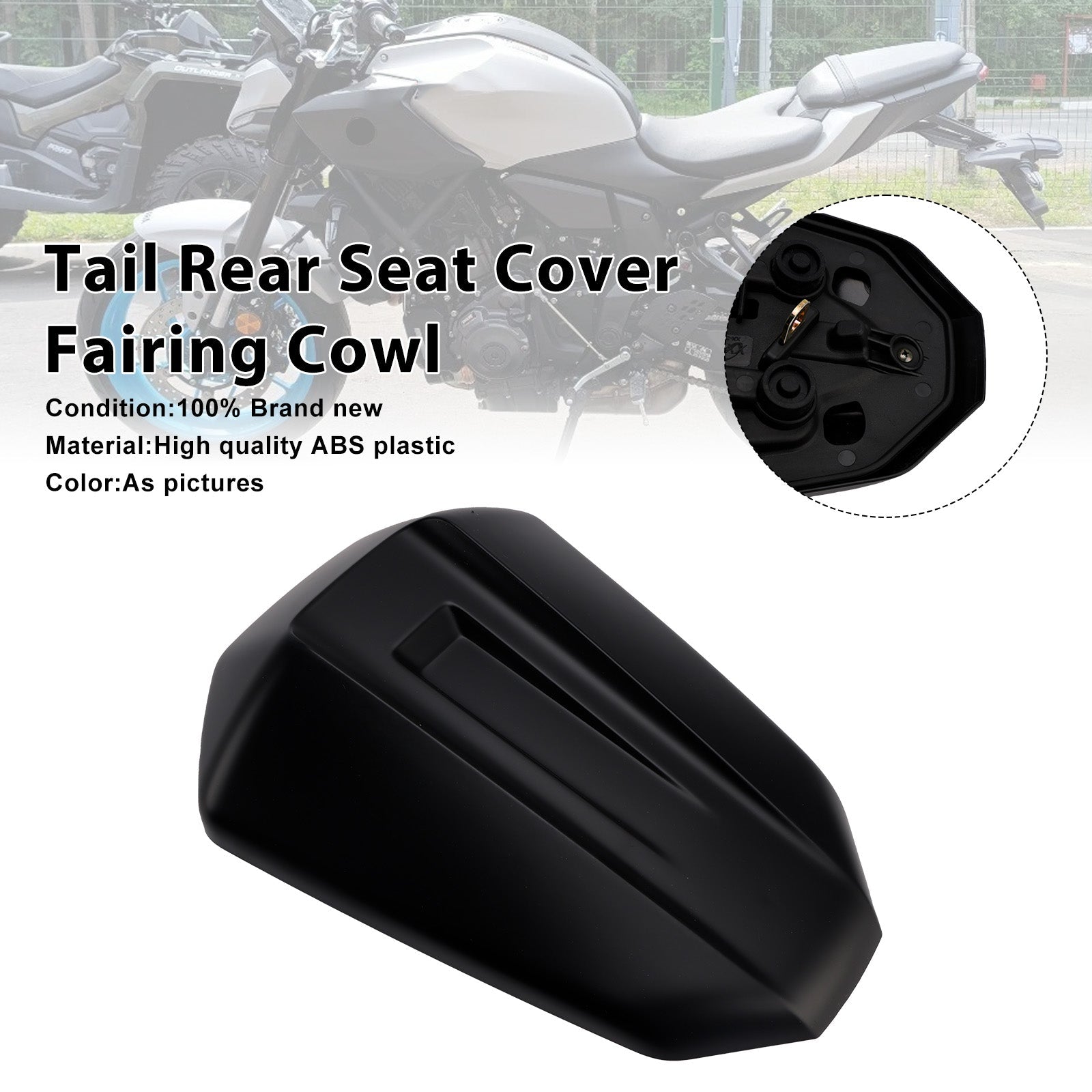 2025-2026 Yamaha MT-07 MT07 Tail Rear Seat Cover Fairing Cowl