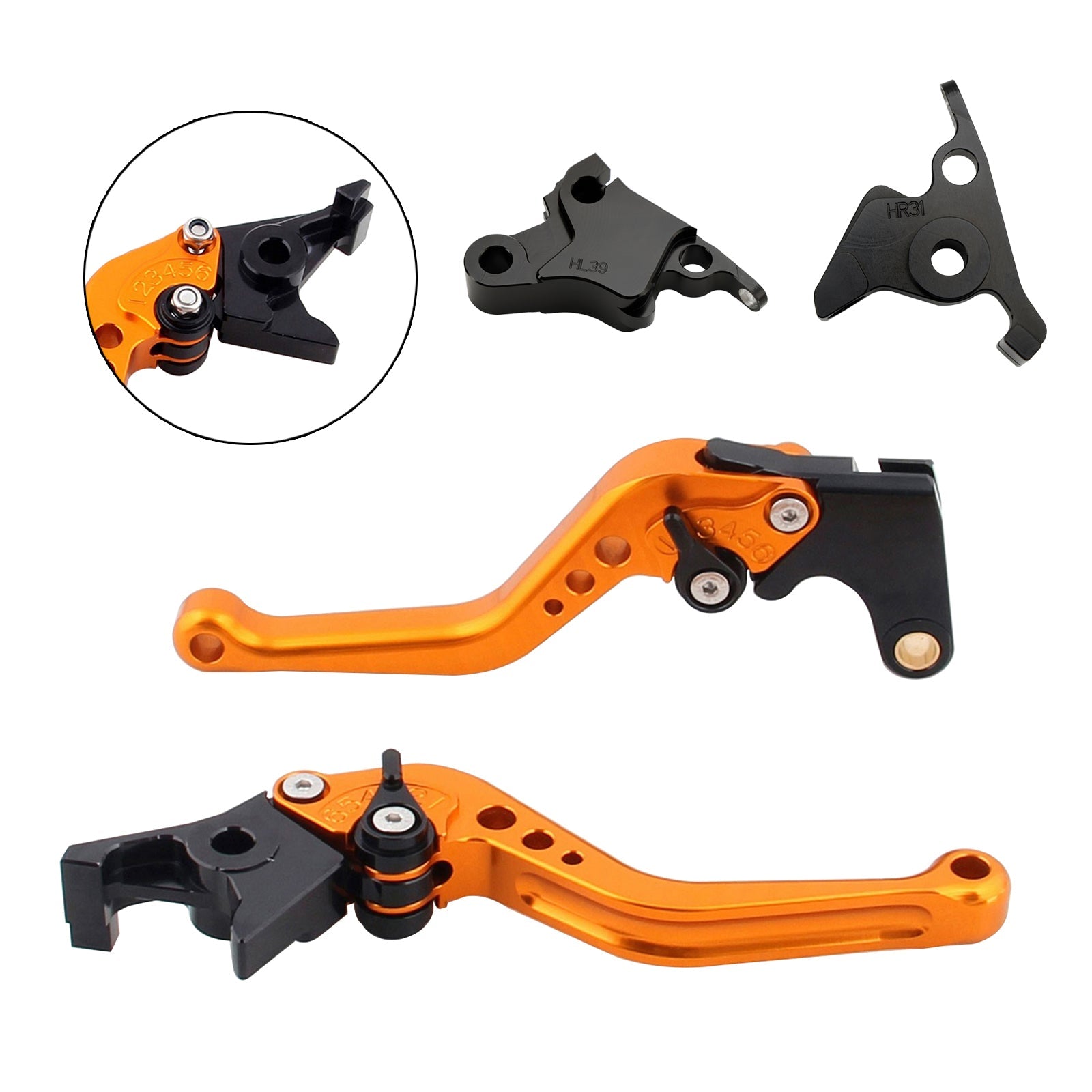 NEW Short Clutch Brake Lever fit for CFMOTO 450SS 450SR 21-23 450NK 23-24