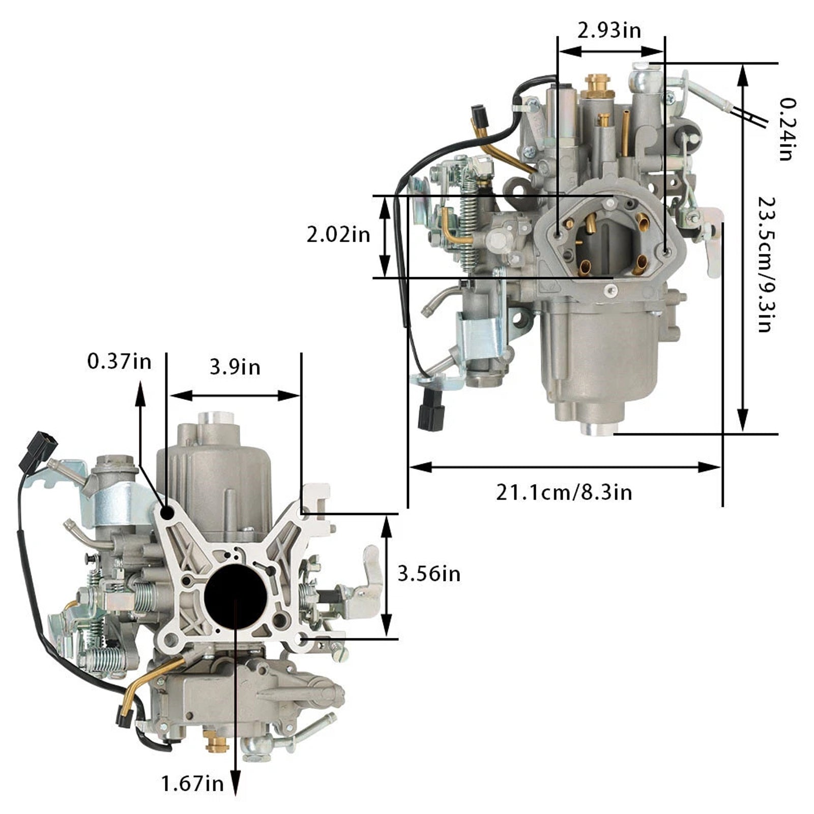 TOYOTA 3K Carburetor Carb MD192036 4G13 4G15