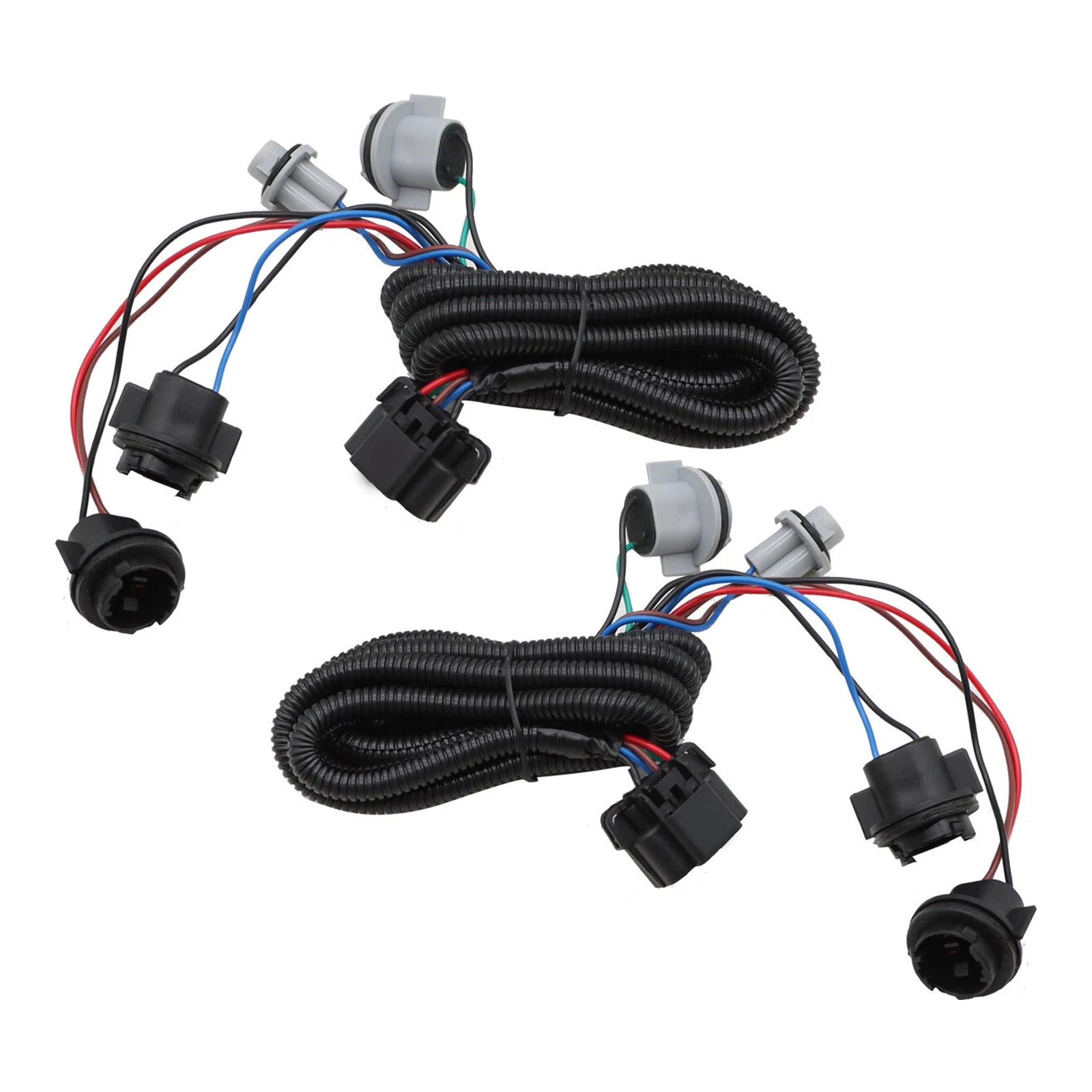 2PCS LH+RH Tail Harness Light For Chevy Silverado 1500 2500 3500 HD 2003-2006