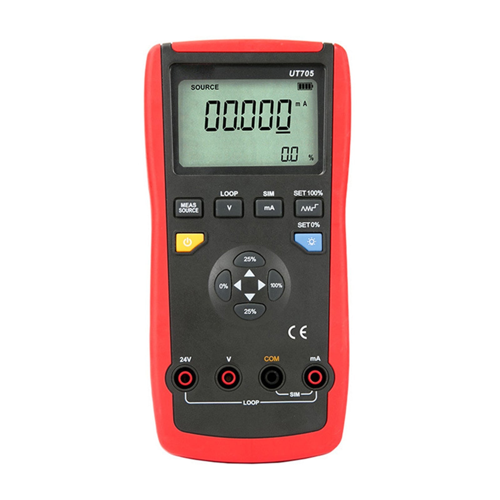 UT705 Single Function Loop Calibrator LCD Backlight DC Voltage/Current 24V