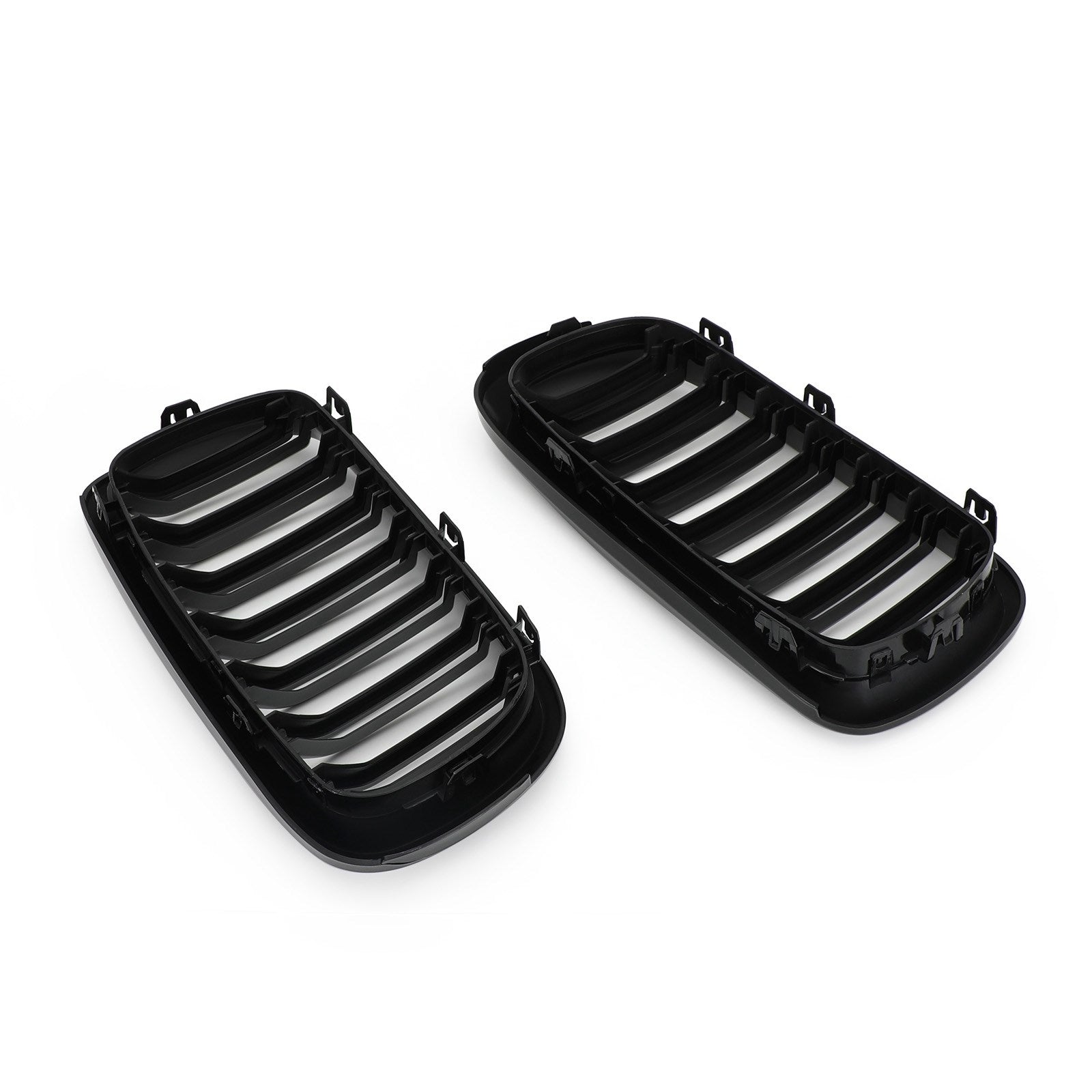 2015-2018 BMW X6M F86 Gloss Black Dual Front Kidney Grille 51118056323