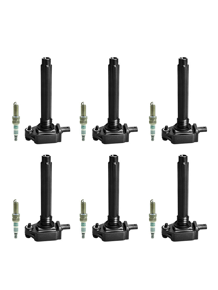 2014-2017 Ram ProMaster 3500 3.6L V6 6pcs Ignition Coil +Spark Plug UF648 0221504032