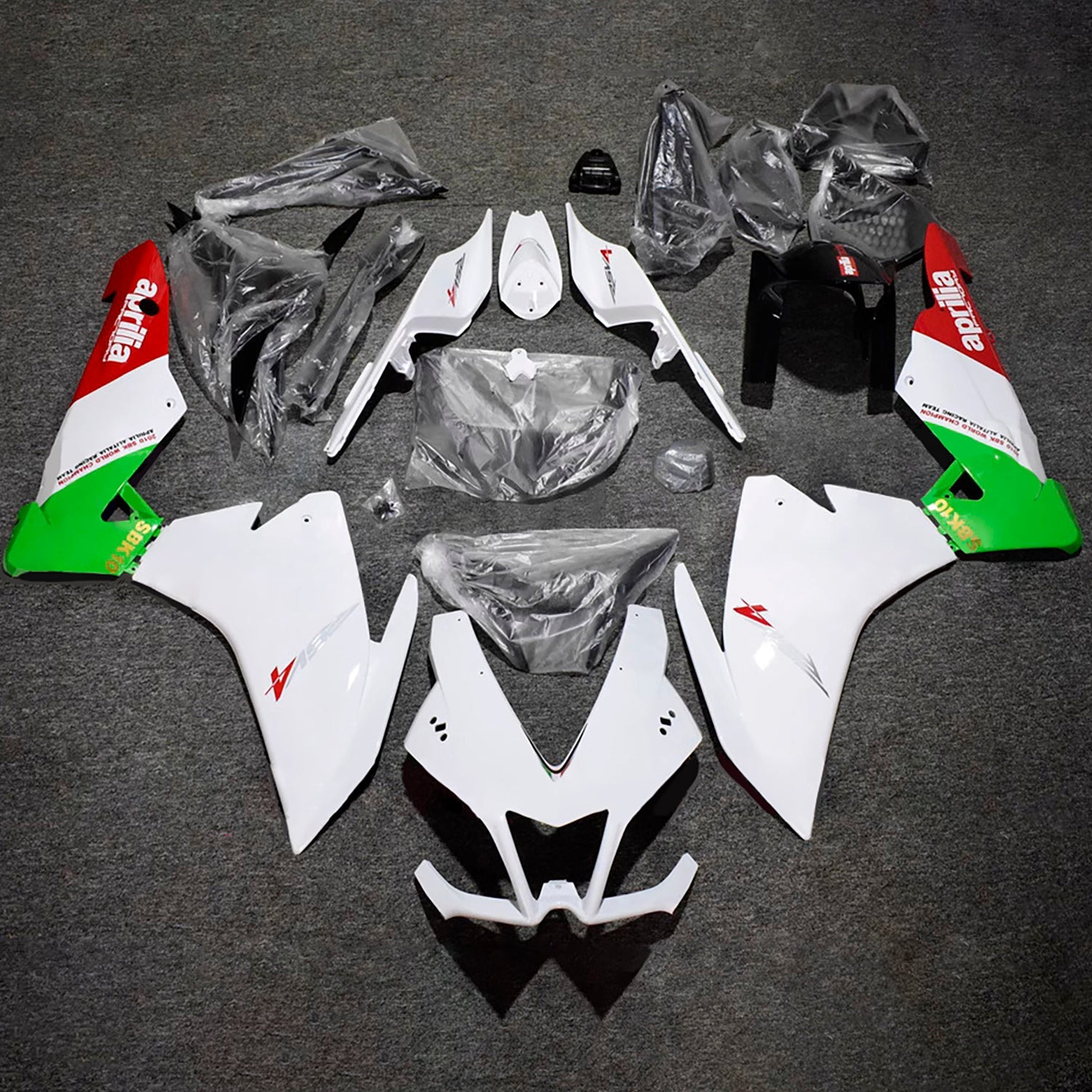 2009-2015 Aprilia RSV4 1000 Injection Fairing Kit Bodywork Plastic ABS