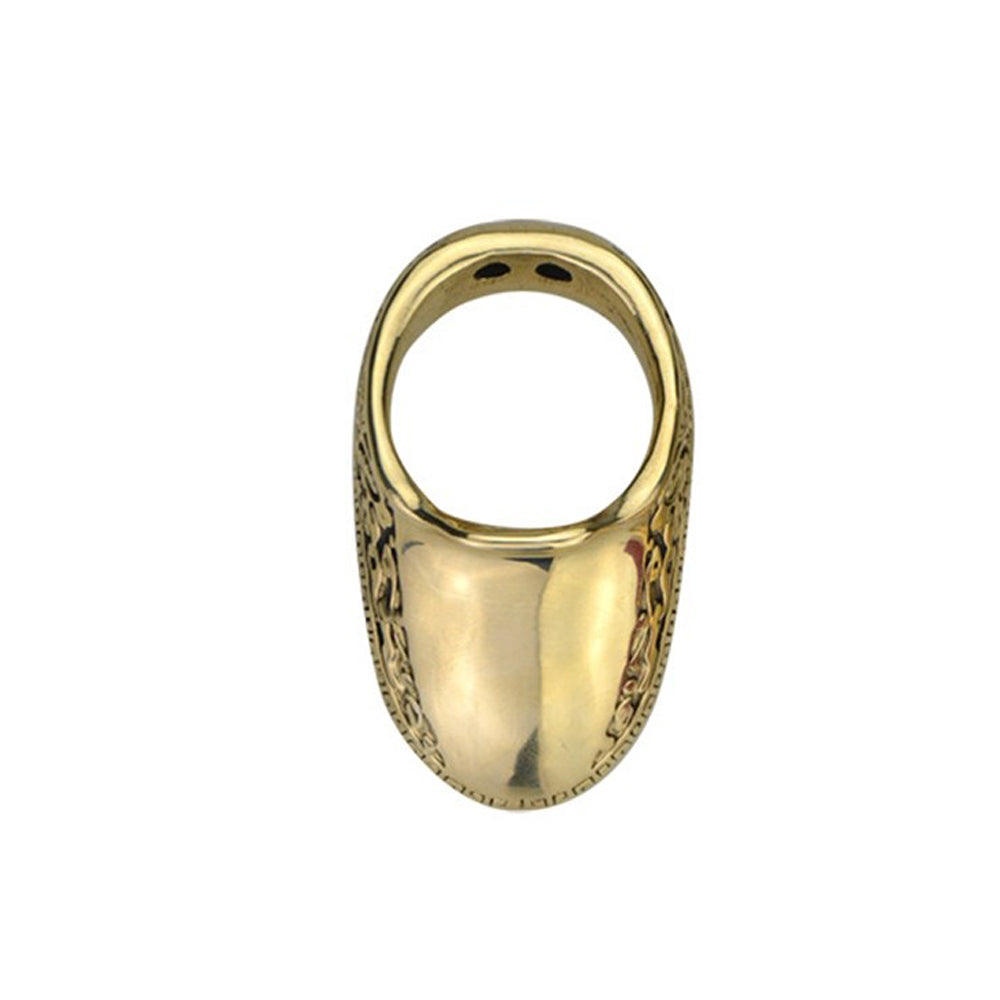 Archery 20mm Copper Thumb Ring Finger Guard Protector Gear Bow Hunting