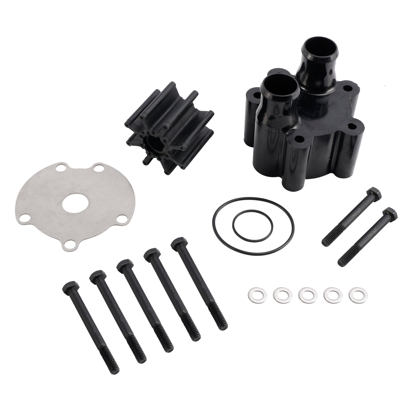 Mercruiser Alpha & Bravo 4.3,5.0,5.7,6.2,7.4,8.2L V6/8 Engines Water Pump Impeller Kit 46-807151A7
