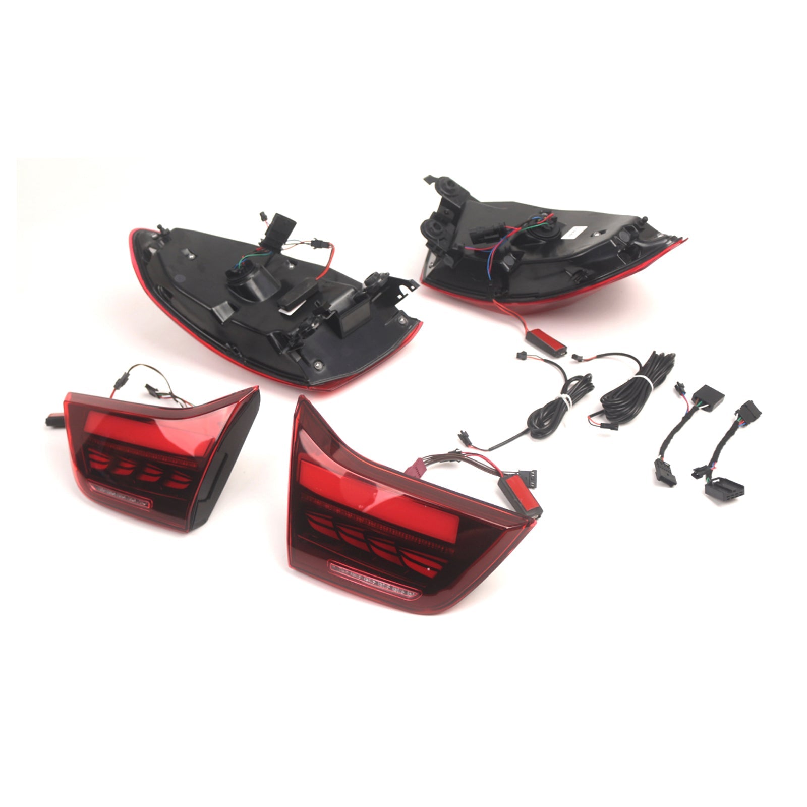 2014-2020 BMW F36 (Gran Coupe/Convertible) L&R Red LED Tail Lights Rear Lamp Assembly 63217296100 63217296099