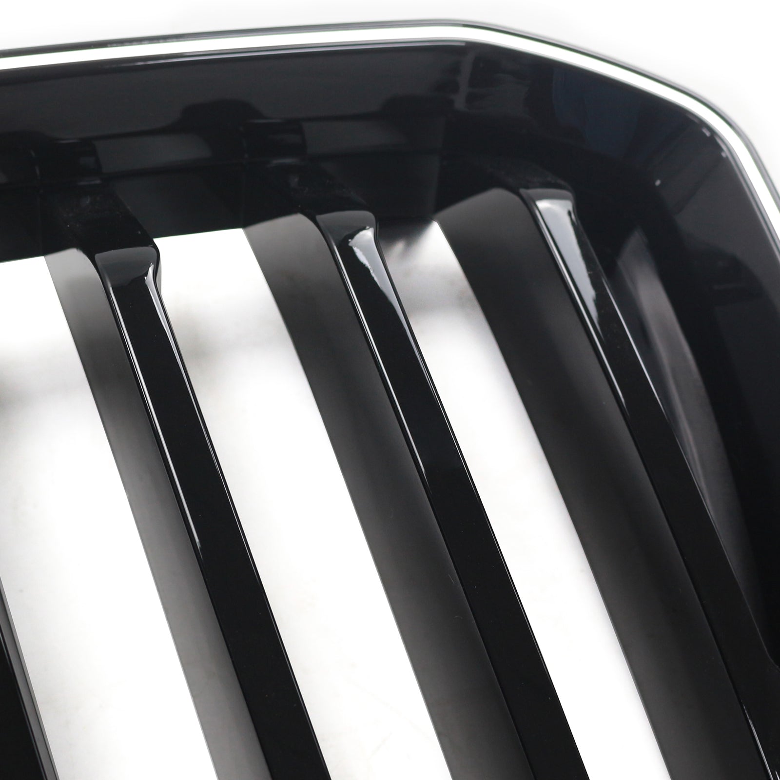 2022-2025 BMW X3 G01 X4 G02 Glossy Black Front Bumper Kidney Grille With Camera Hole