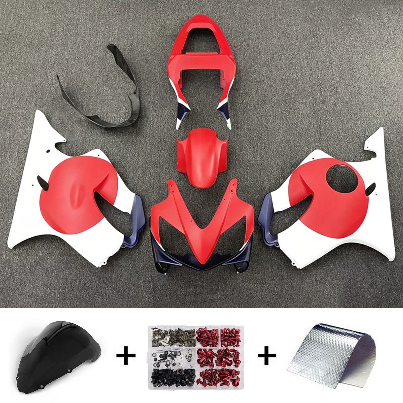 Injection Fairing Kit Bodywork Plastic ABS For Honda CBR600 F4i 2001-2003