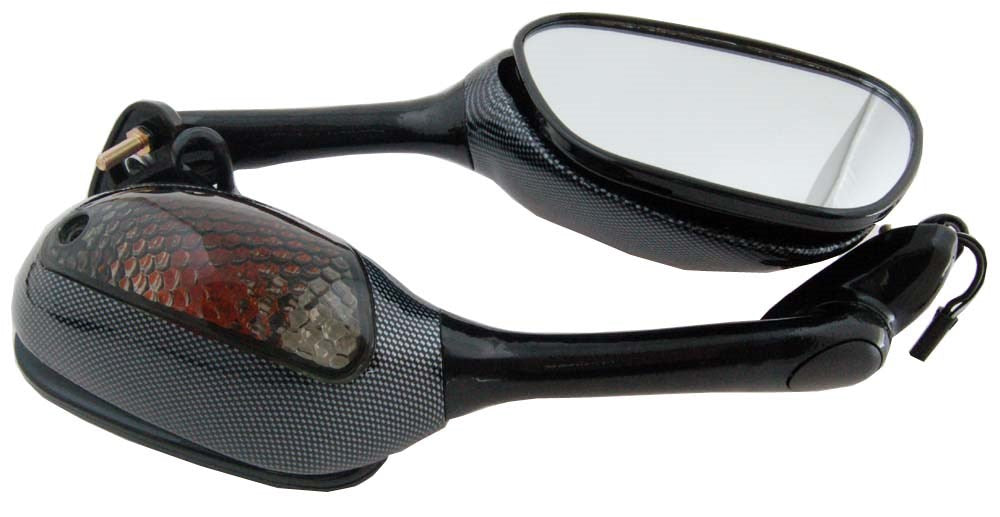 2002-2015 Suzuki GSXR600 GSX-R750 GSXR1000 Rearview Mirrors w/Turn Signals