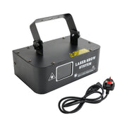 500mW RGB Laser Beam Projector Light DMX Scan Disco Party Show Stage Lighting
