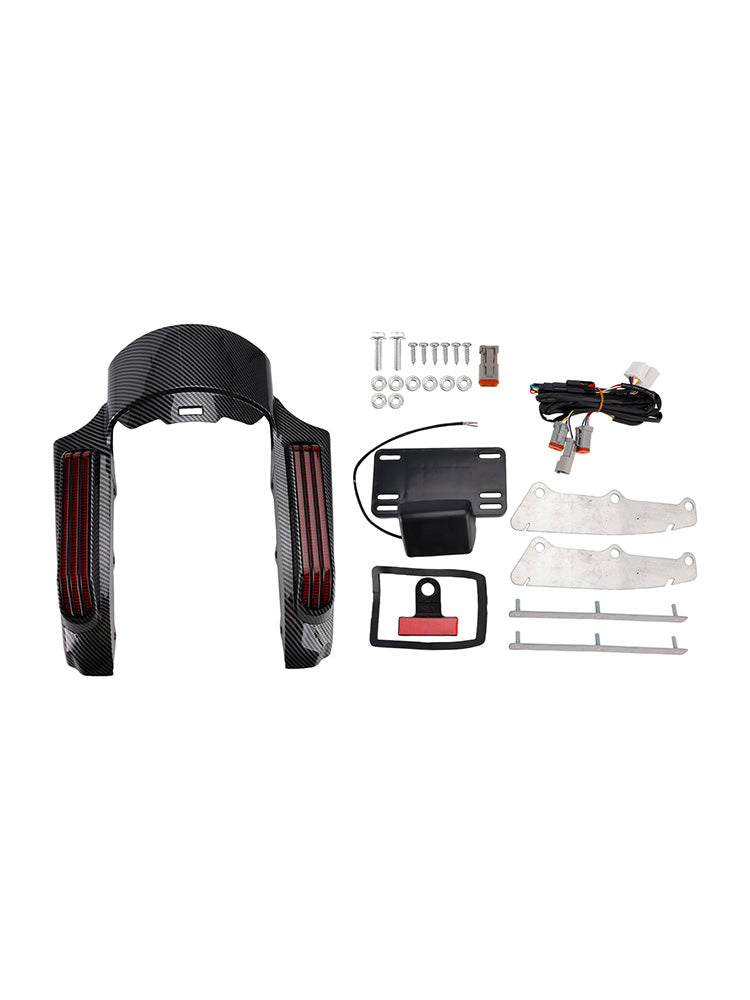 Rear Fender LED Light fit for Touring Road King FLHR Street Glide 14+
