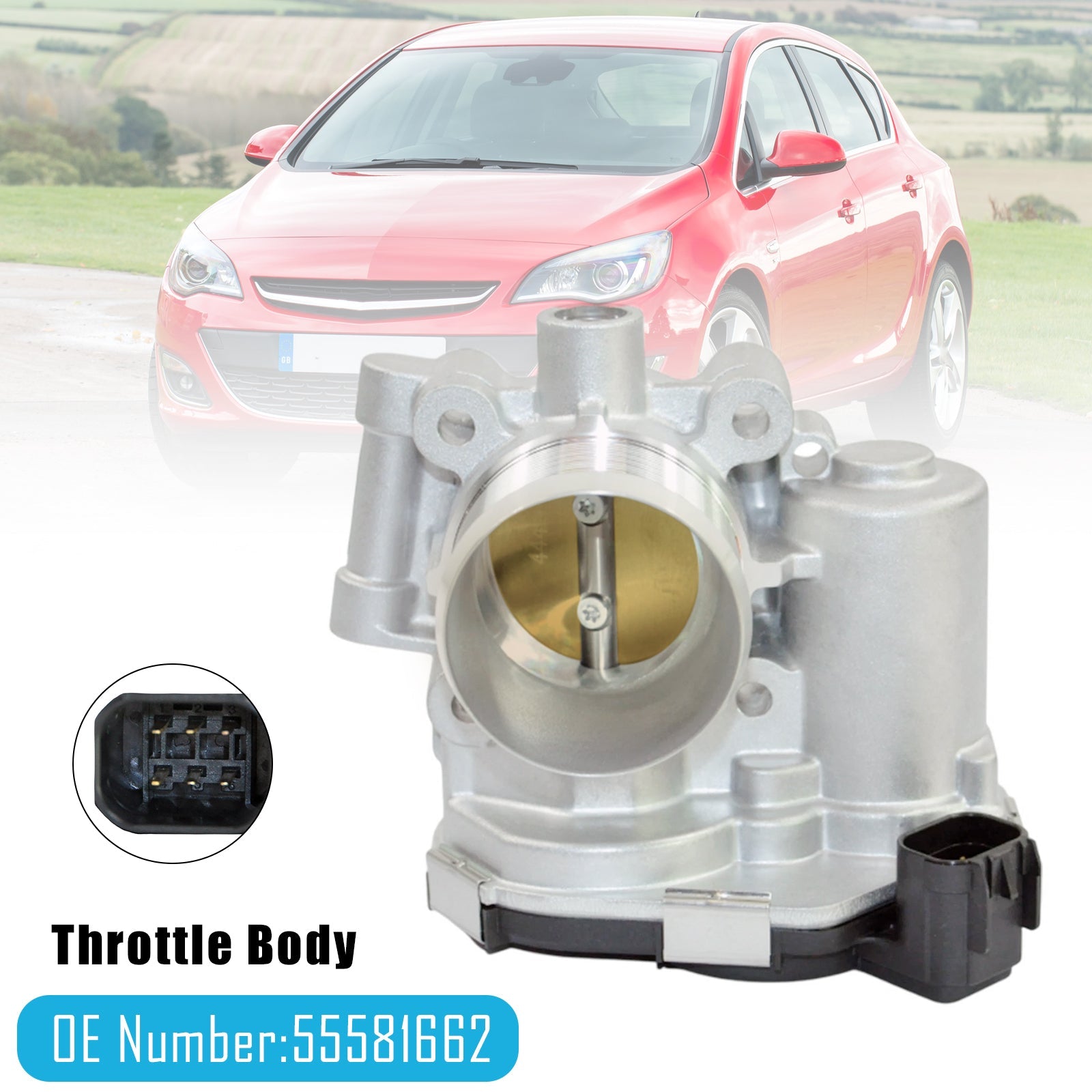 2011-2017 For OPEL/VAUXHALL INSIGNIA A Sports Tourer (G09) 1.4 (35) Throttle Body 55581662