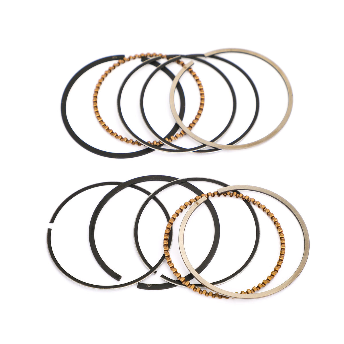 2 Set Piston Ring Pin Kit 49.50Mm For Yamaha Xv250 V-Star Virago Route 66 88-18