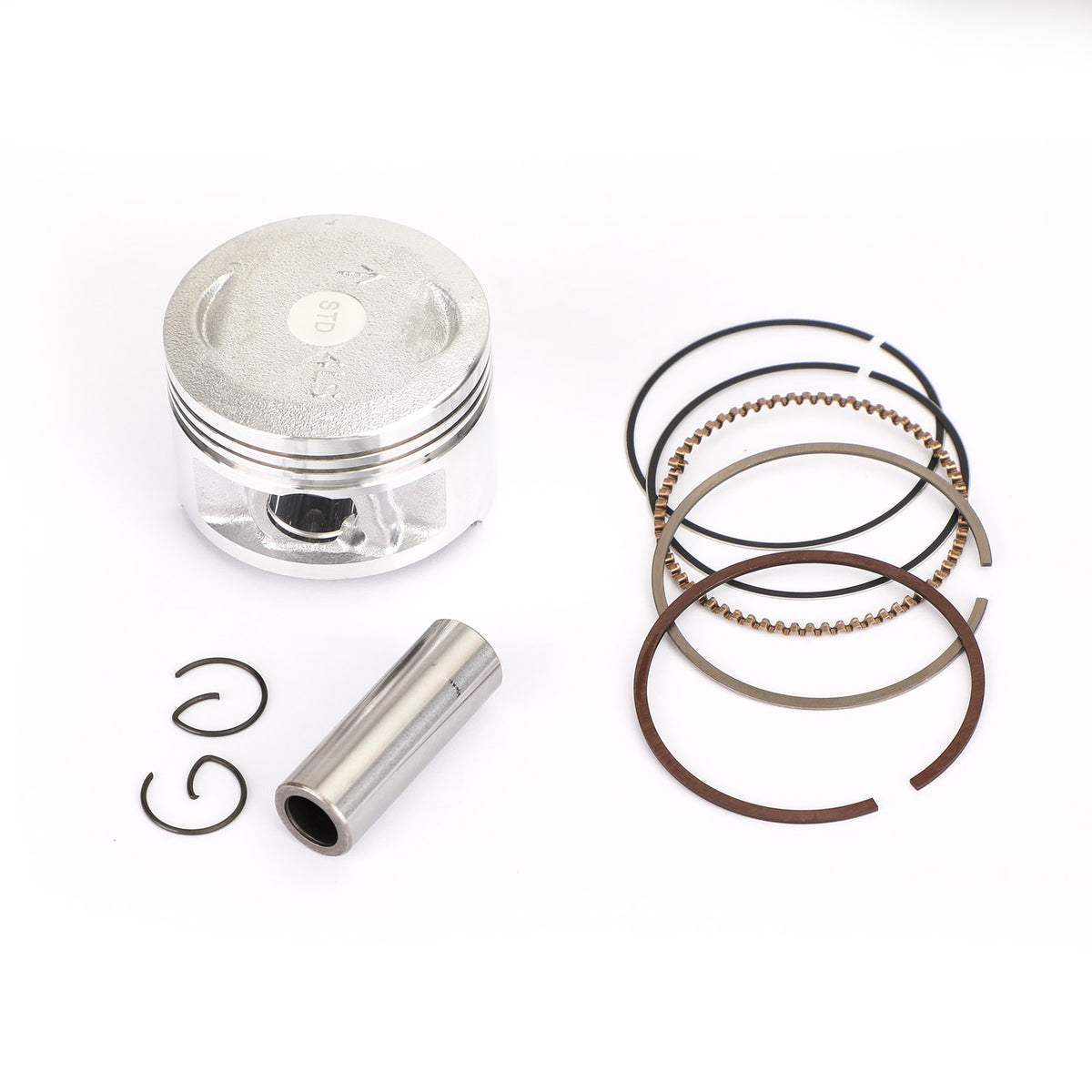 Piston Ring Pin Clip Kit +.50 For Yamaha Ttr125 Ttr125L Ttr125E Ttr125Le 00-07