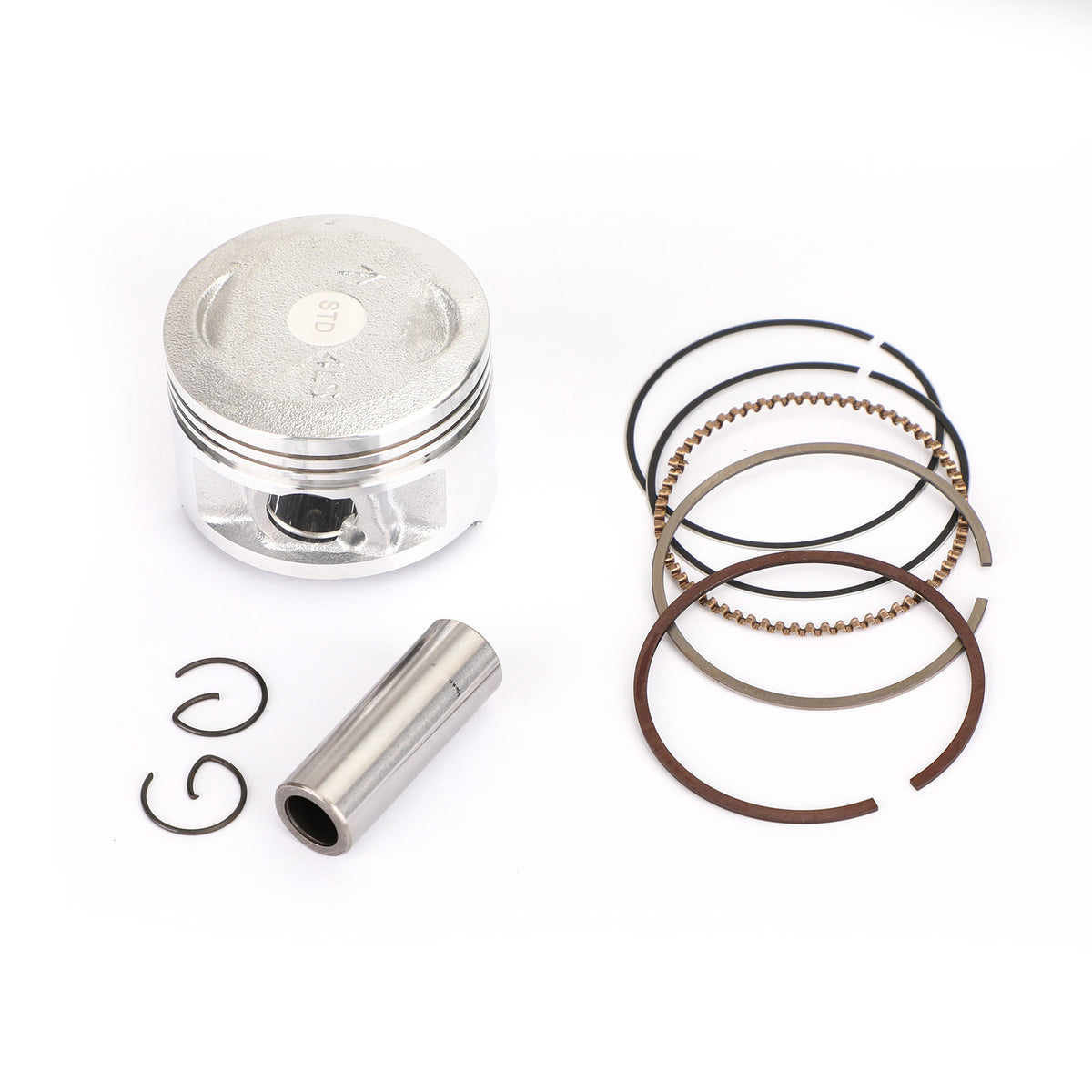 Piston Ring Pin Clip Kit +.50 For Yamaha Ttr125 Ttr125L Ttr125E Ttr125Le 00-07