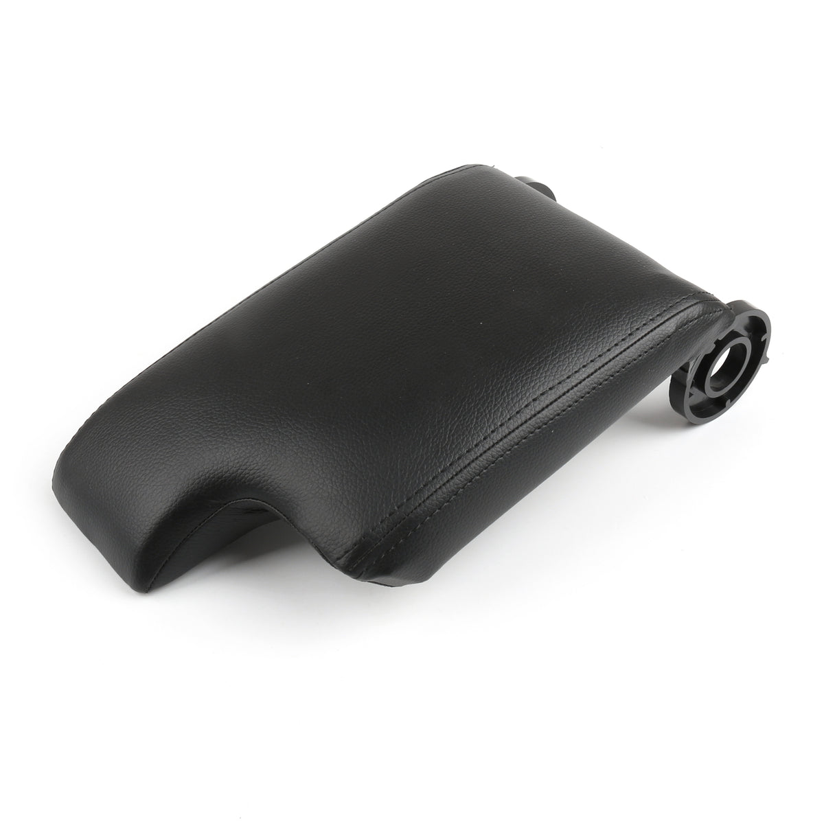 Leather Armrest Center Console Lid Cover For BMW E46 3 Series 98-06 Black