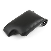 Leather Armrest Center Console Lid Cover For BMW E46 3 Series 98-06 Black