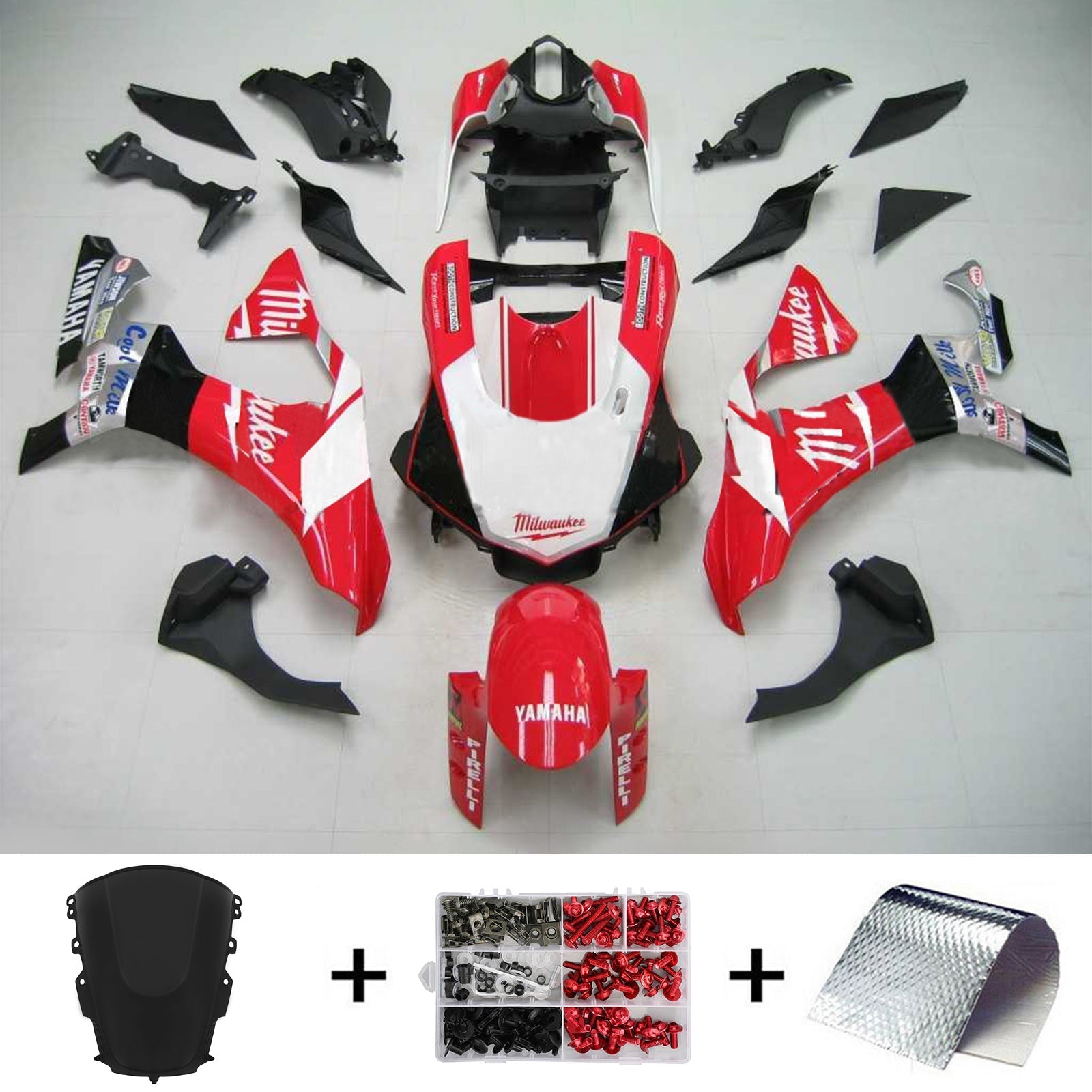 2020-2025 Yamaha YZF R1 Injection Fairing Kit Bodywork Plastic ABS #101