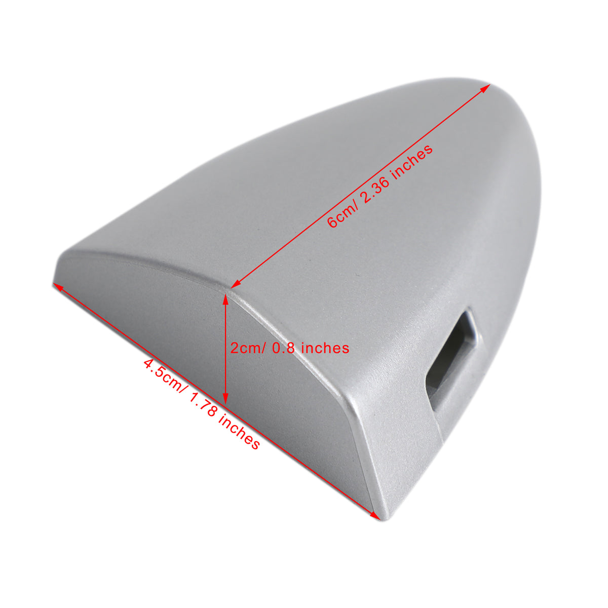 2006-2013 Lexus IS250 2.5L Silver Front Left Ouside Door Handle Key Cover Cap 69218-53021 Generic