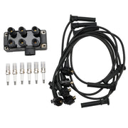 1993-1995 Ford Taurus V6 3.2l Ignition Coil+6 Spark plug+6 Wire FD480 DG452 90TF12029A