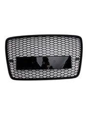 Gloss Black Front Bumper Radiator Vent Mesh Grille Grill Fit Audi Q7 2005-2015