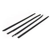 2016-2021 Honda Civic Weatherstrip Window Moulding Trim Seal Belt 4Pcs Generic