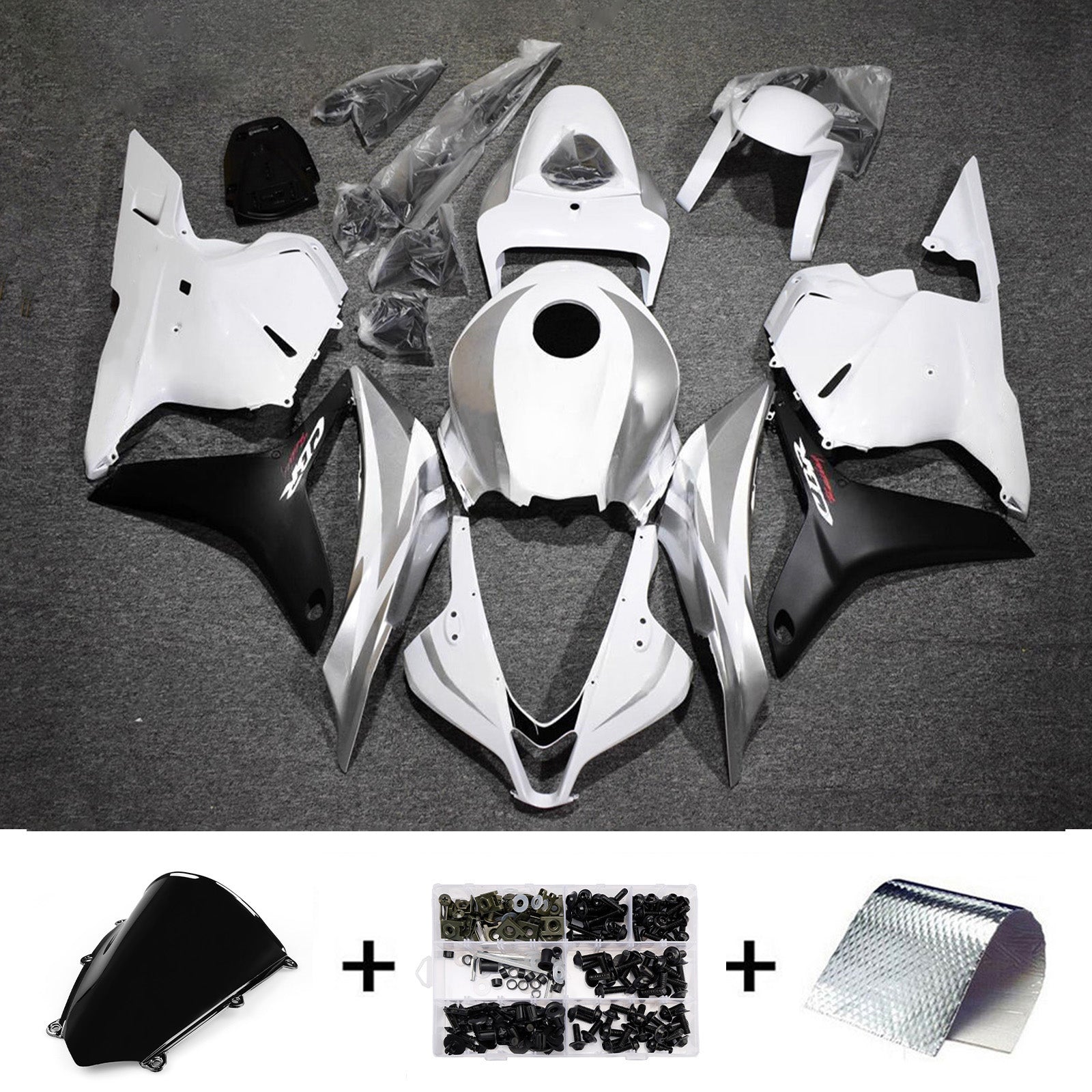 Injection Fairing Kit Bodywork Plastic ABS For Honda CBR600RR 2009-2012 F5