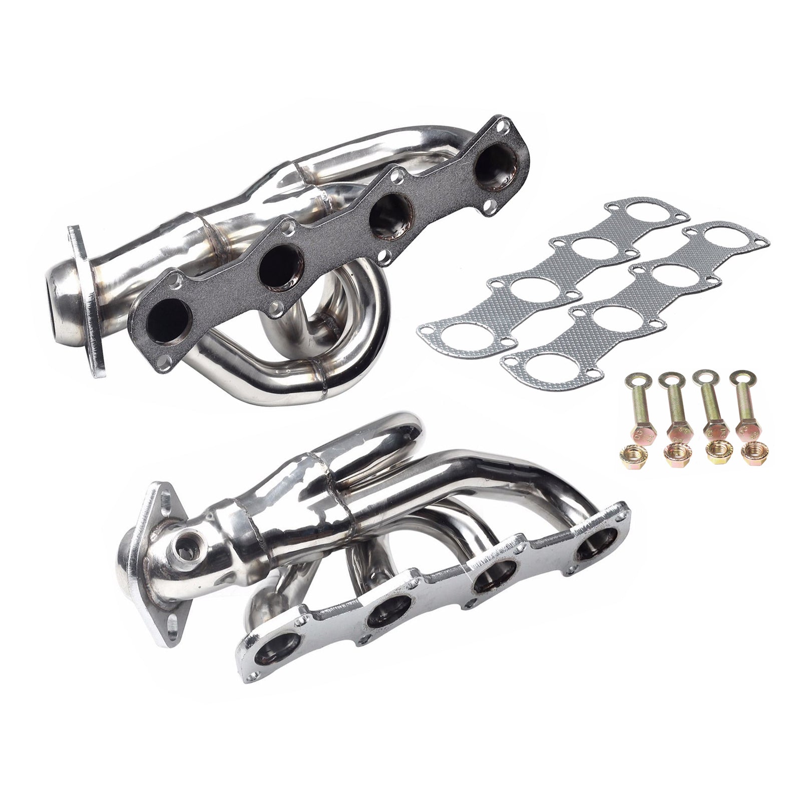 Tubular Shorty Exhaust Header Manifold Fit for Ford Expedition 1997-2002 Fit F150