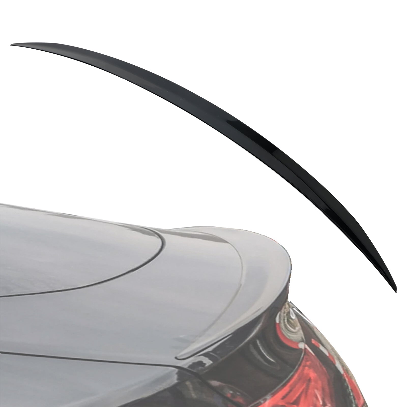 Gloss Black Rear Boot Spoiler For Benz GLE Class Coupe C167 2019+ GLE63 Style