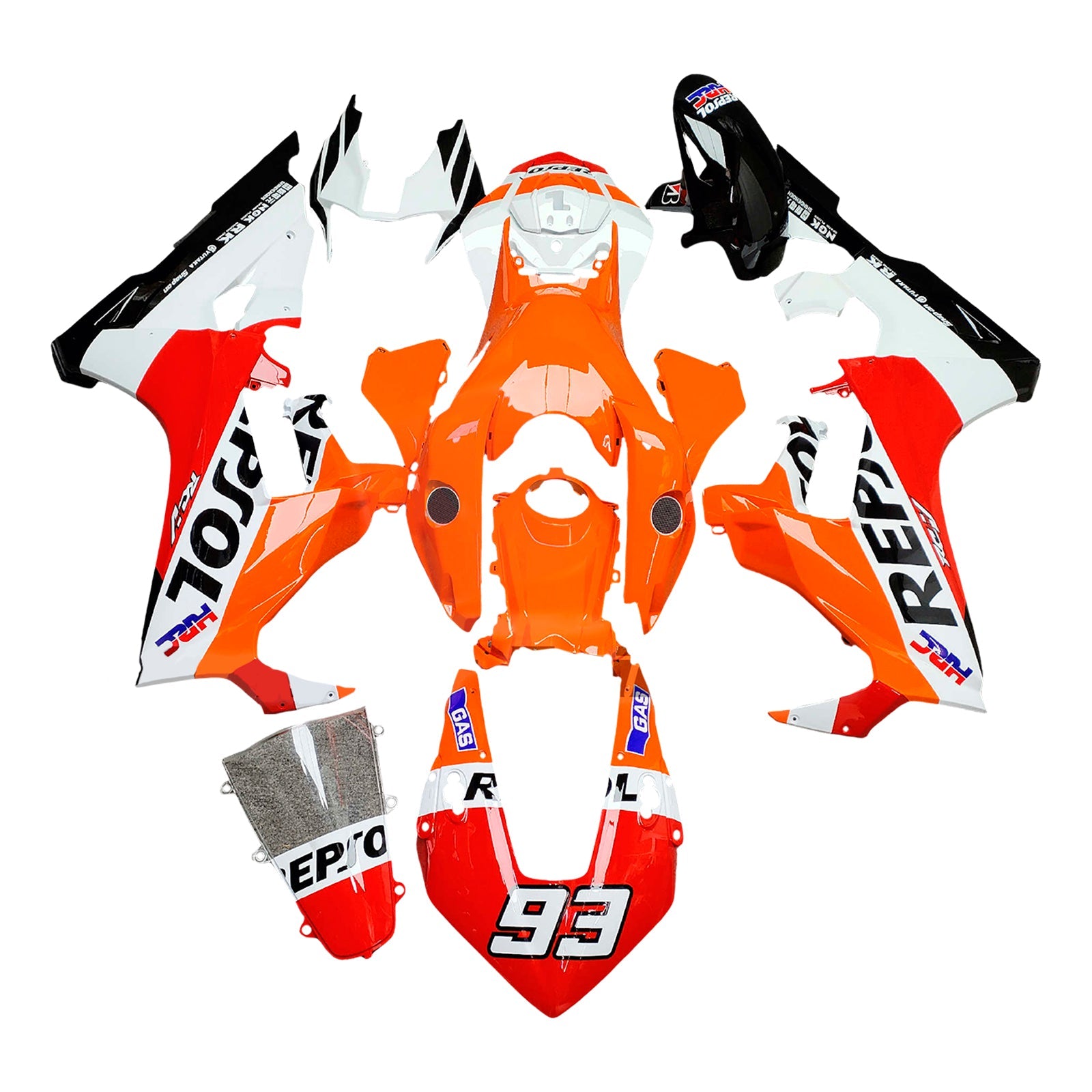 Injection Fairing Kit Bodywork Plastic ABS For Honda CBR1000RR 2017-2023