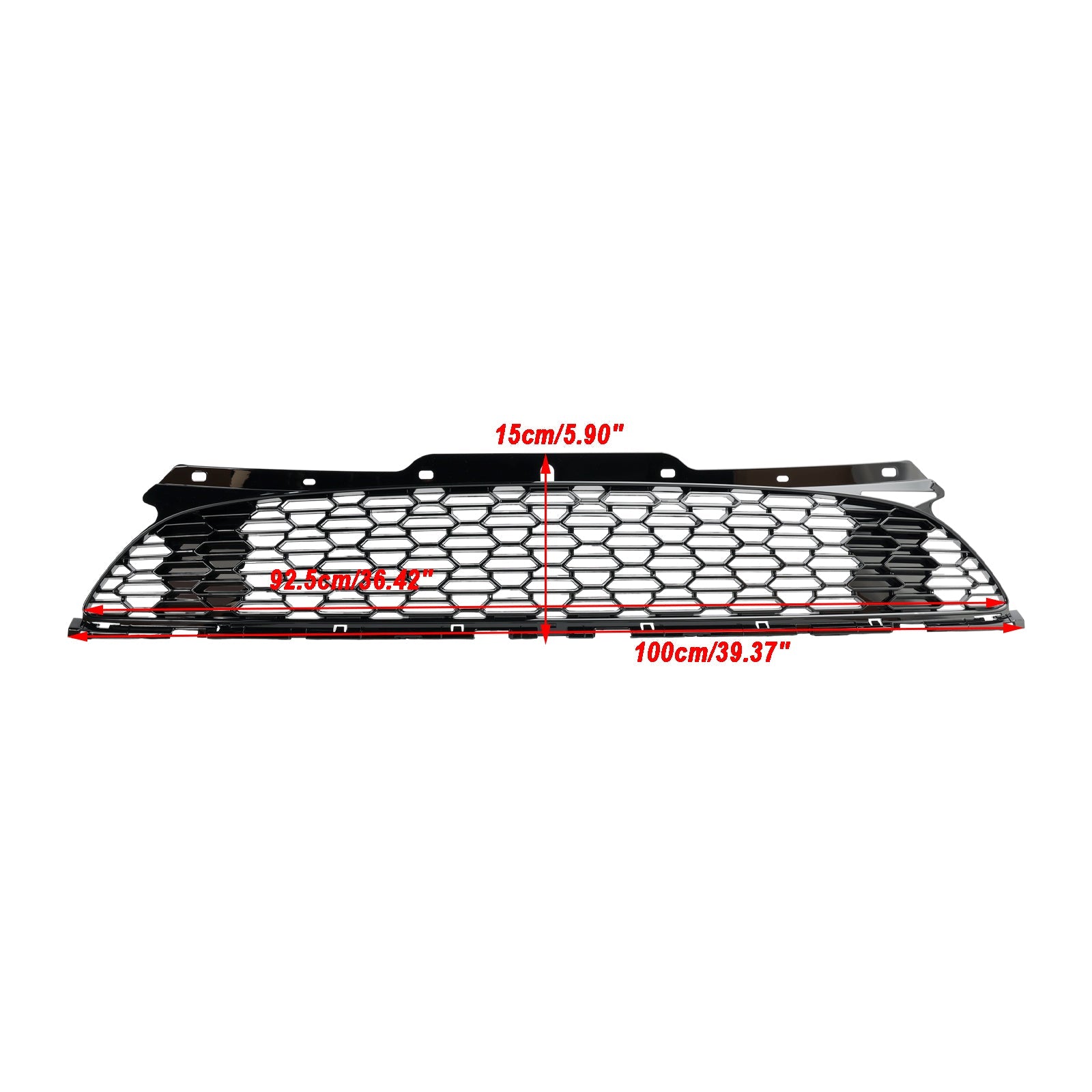 2008-2014 MINI R55 Cooper S & JCW 5-Door Estate Gloss Black Front Bumper Grill Grille
