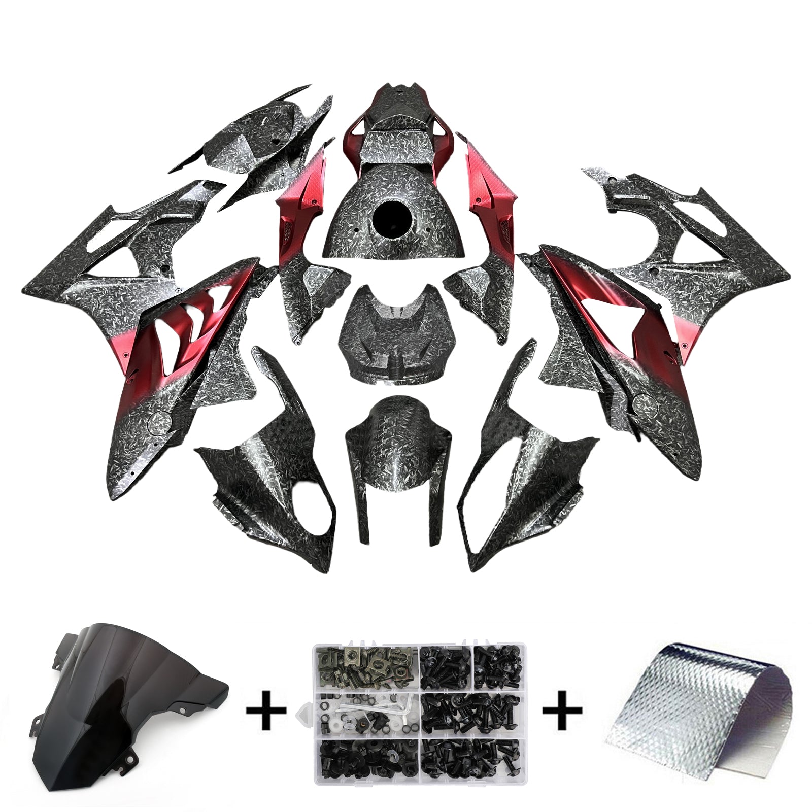 2015-2016 BMW S1000RR Injection Fairing Kit Bodywork Plastic ABS
