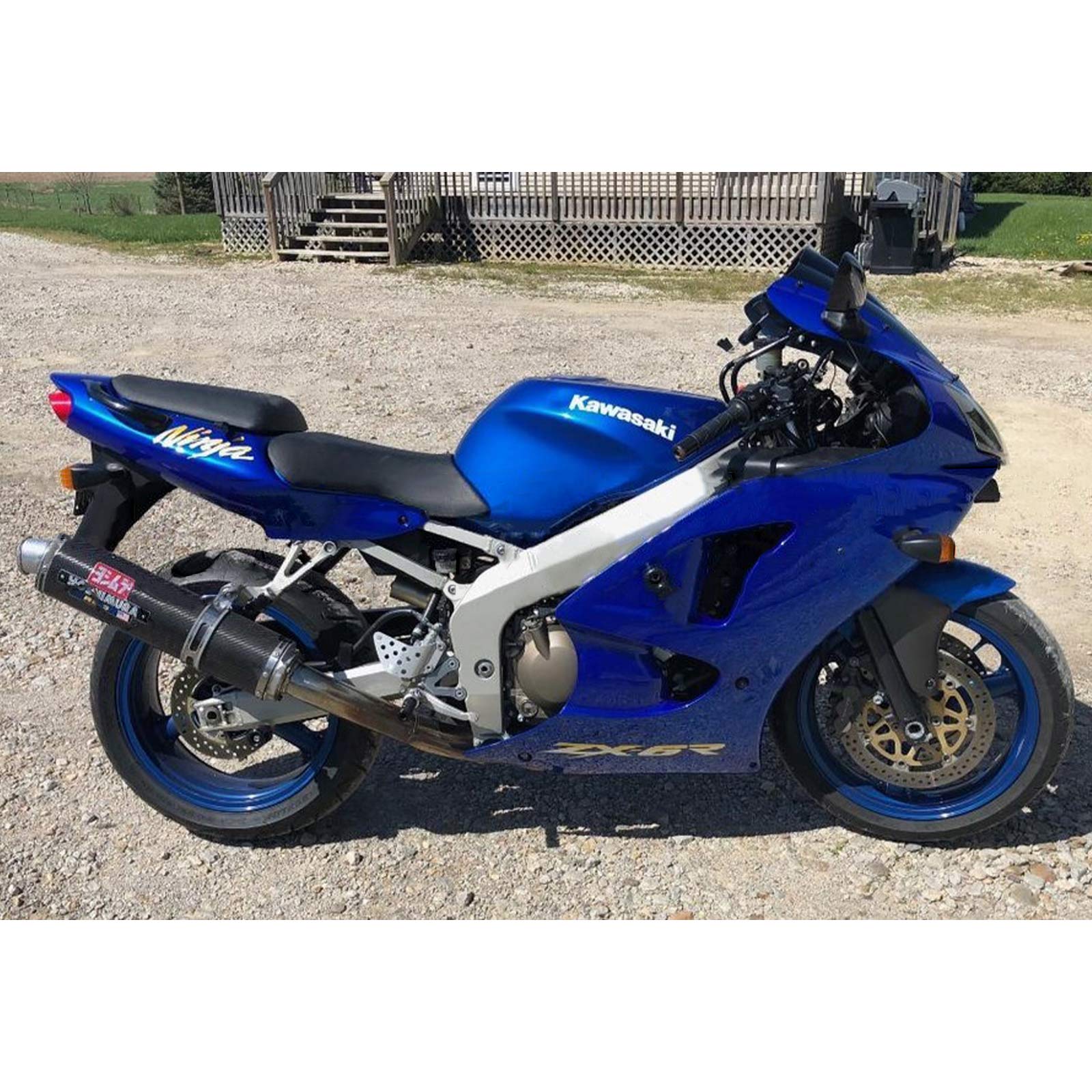 2000-2002 Kawasaki ZX6R 636 ZZR600 2005-2008 Fairing Kit