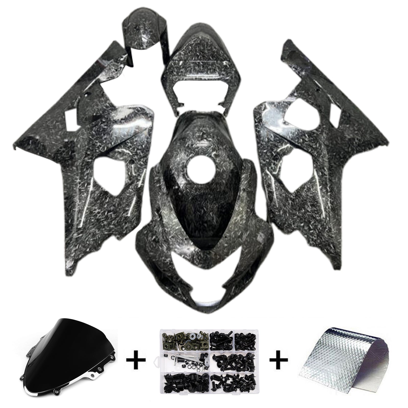 Injection Fairing Kit Bodywork Plastic ABS For Suzuki GSXR 600/750 2004-2005 K4