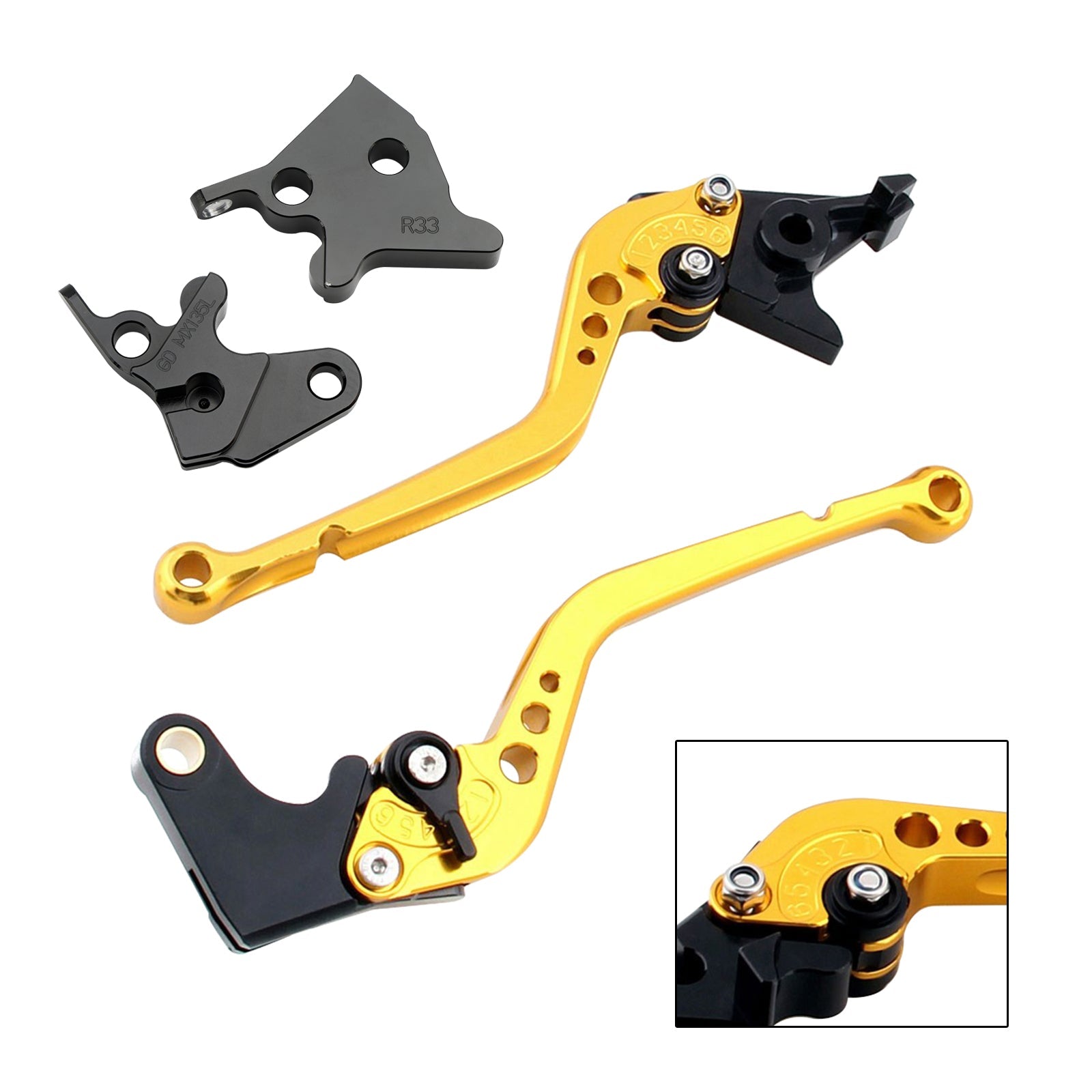 2005-2014 YAMAHA YBR125 Long Clutch Brake Lever