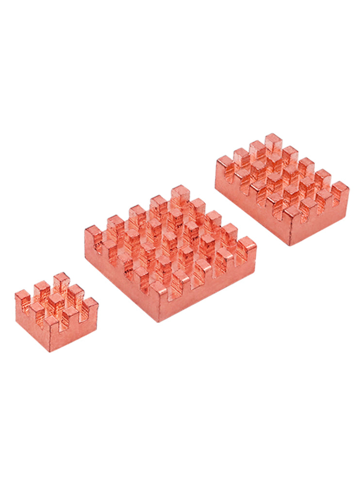 Radiator Orange Pi RV2 Development Board Pure Copper Heat Sink Adhesive Cooler