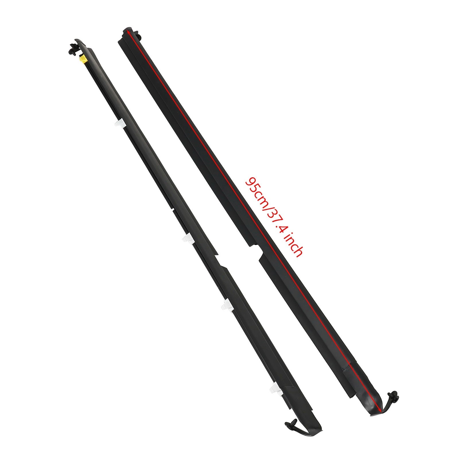 1990-2005 Mazda Miata L+R Door Glass Window Weatherstrip Seals Set NA01-58-810F Generic