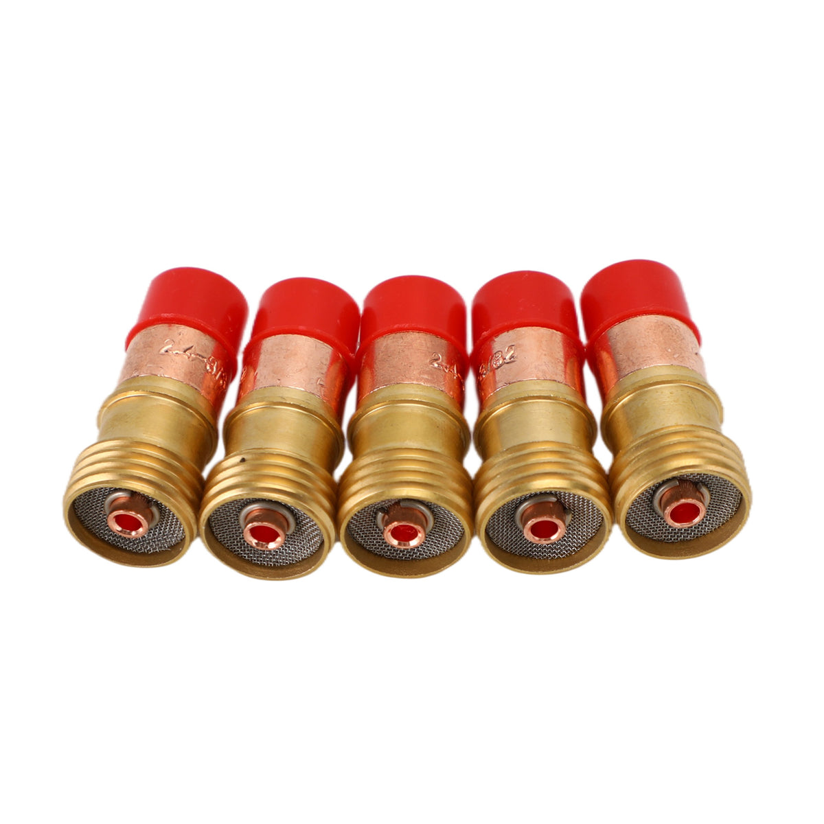 5pcs Tig Welding Torch Stubby Gas Lens 4Gl332 (3/32") For 17/18/26