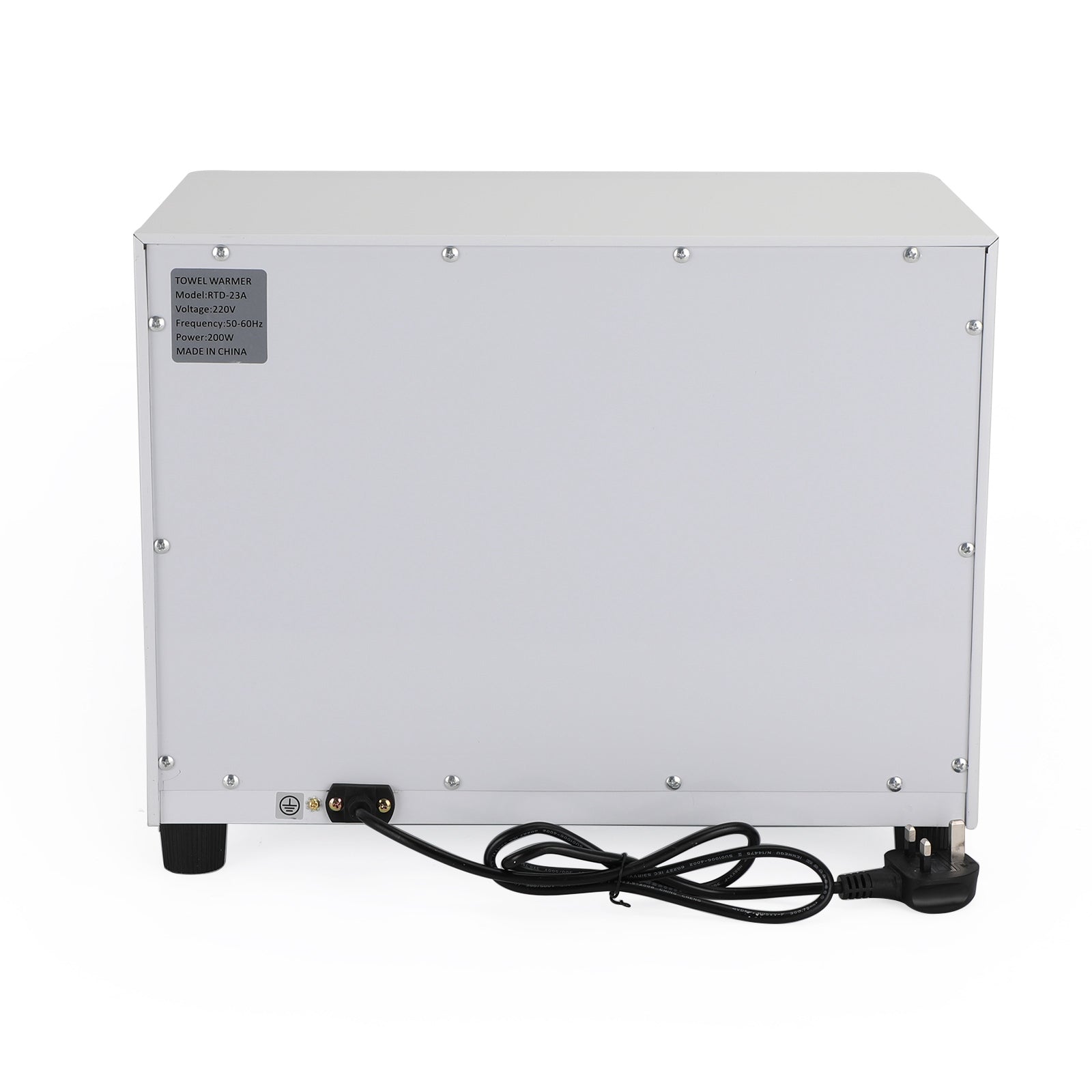 23L Hot Towel Warmer Cabinet UV Sterilizer Box Facial Salon Beauty Equipment
