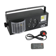 4In1 80W RGBW Pattern Strobe Lights LED DMX DJ Disco Party Stage Light+Remote