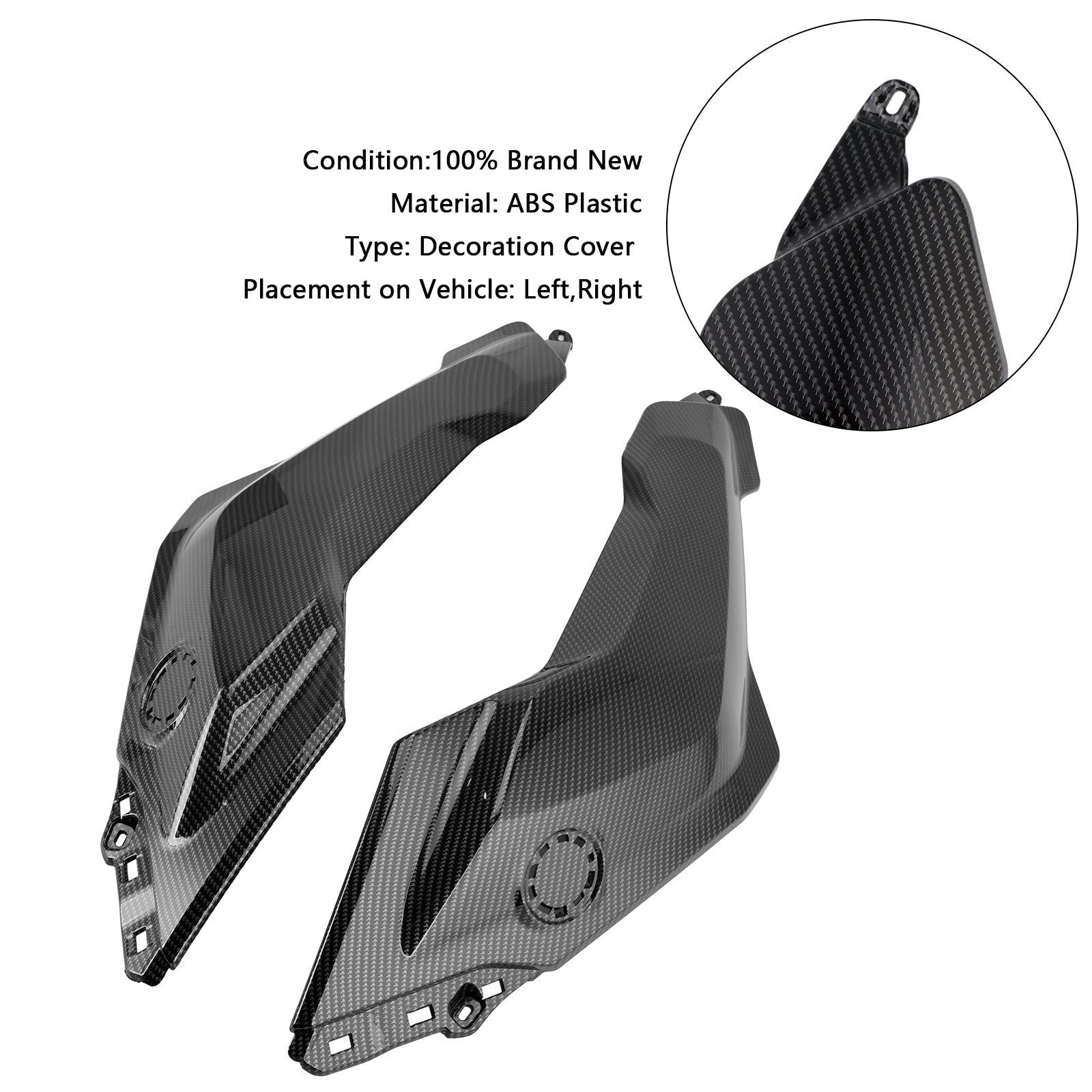 2024-2025 BMW R1300GS Side Gas Tank Frame Cover Panel Fairing Cowl